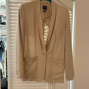 A/X Armani Exchange Women's Single-Button Blazer
